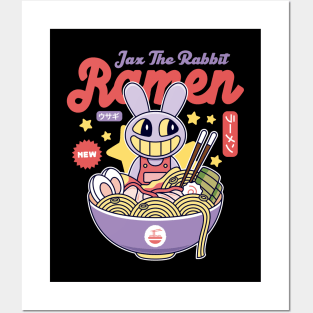 Jax Purple Rabbit Ramen Posters and Art